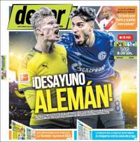 Portada de Depor (Pérou)