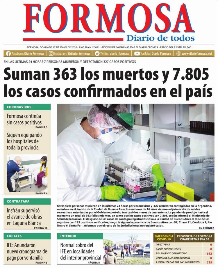 Portada de Formosa (Argentina)