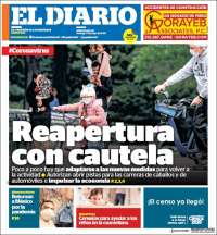 Portada de El Diario NY (USA)