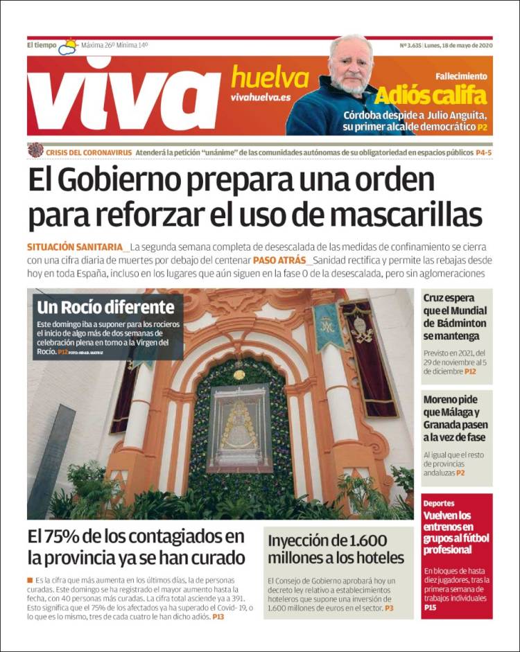 Portada de Viva Huelva (Espa&ntilde;a)