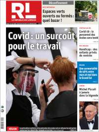 Portada de Le Republicain Lorrain (Francia)