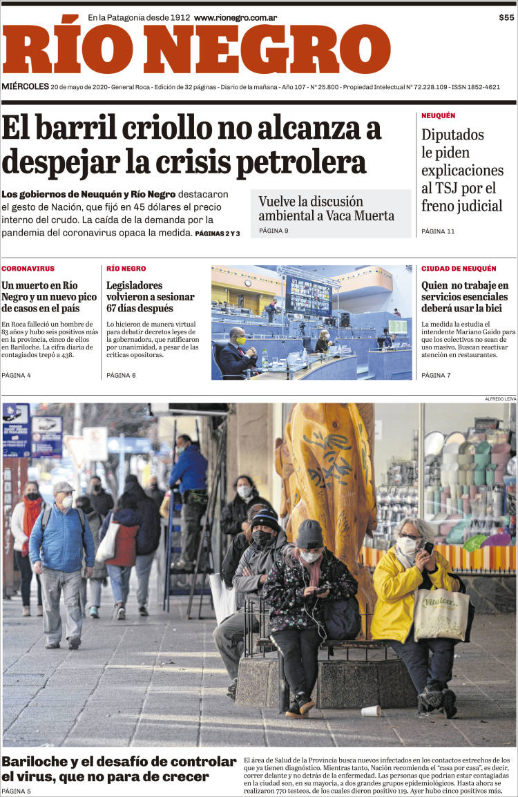 Portada de Rio Negro (Argentina)