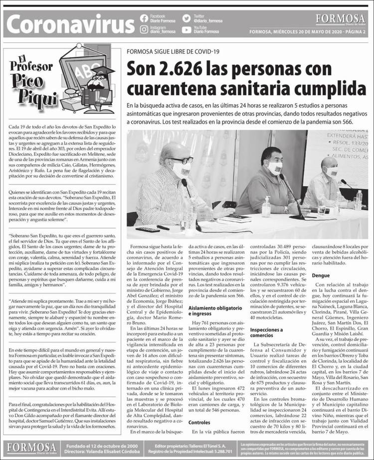 Portada de Formosa (Argentina)