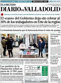 Portada de Diario de Valladolid (España)