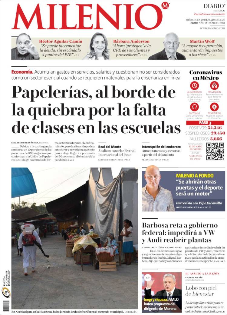 Portada de Milenio de Hidalgo (Mexico)