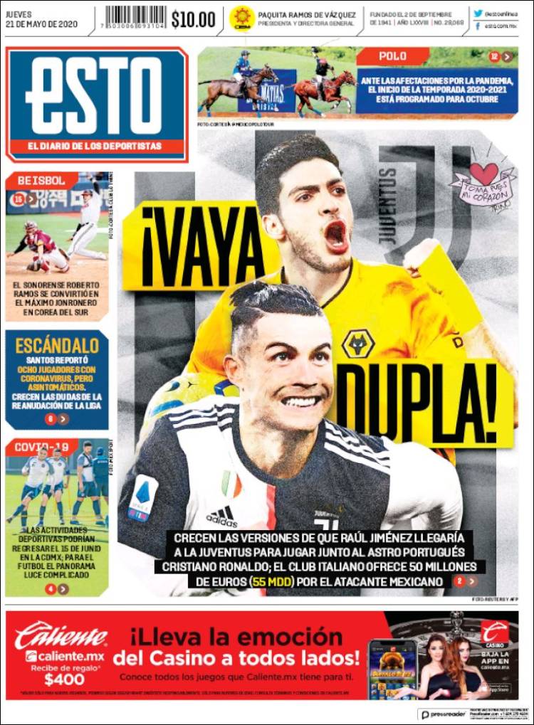 Portada de Esto (M&eacute;xico)