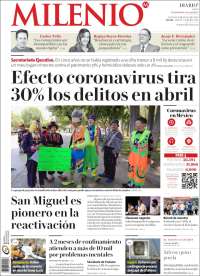 Portada de Milenio de León (México)