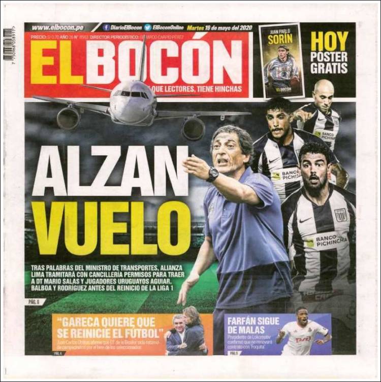 Portada de El Bocón (Per&uacute;)