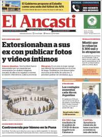 Portada de El Ancasti (Argentina)