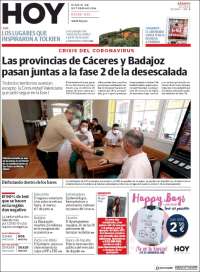 Portada de Hoy - Badajoz (Spain)