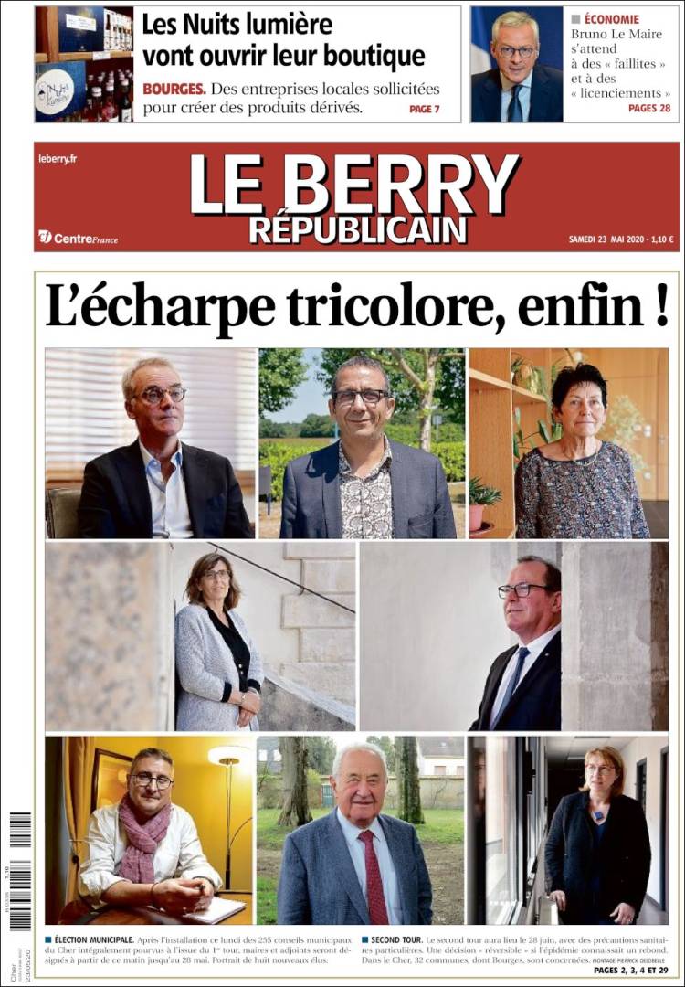 Portada de Berry Republicain (France)