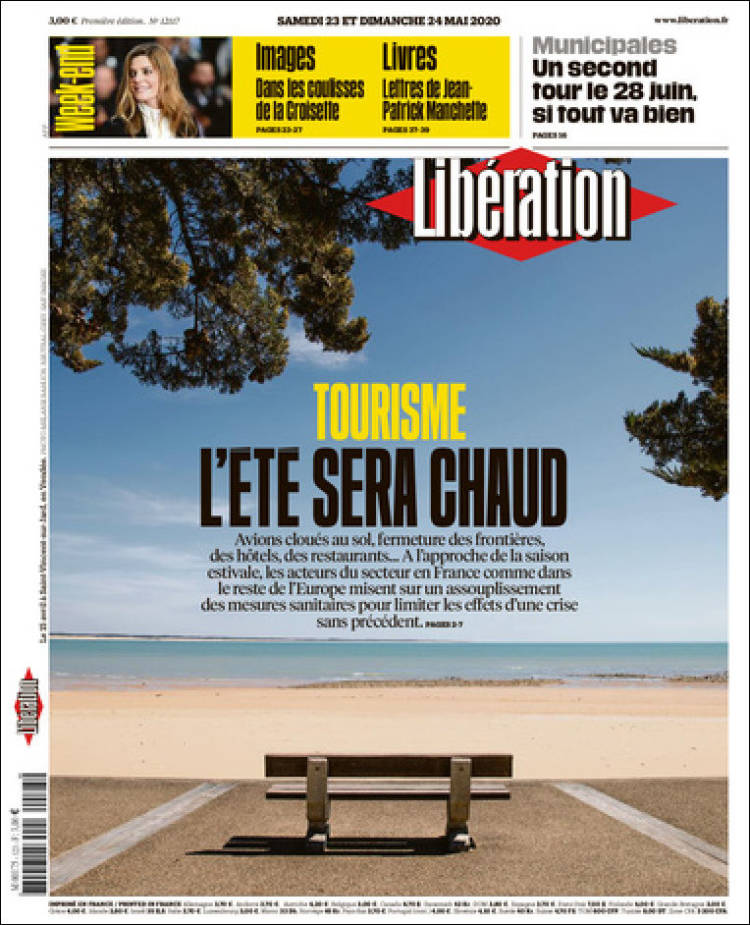 Portada de Libération (France)