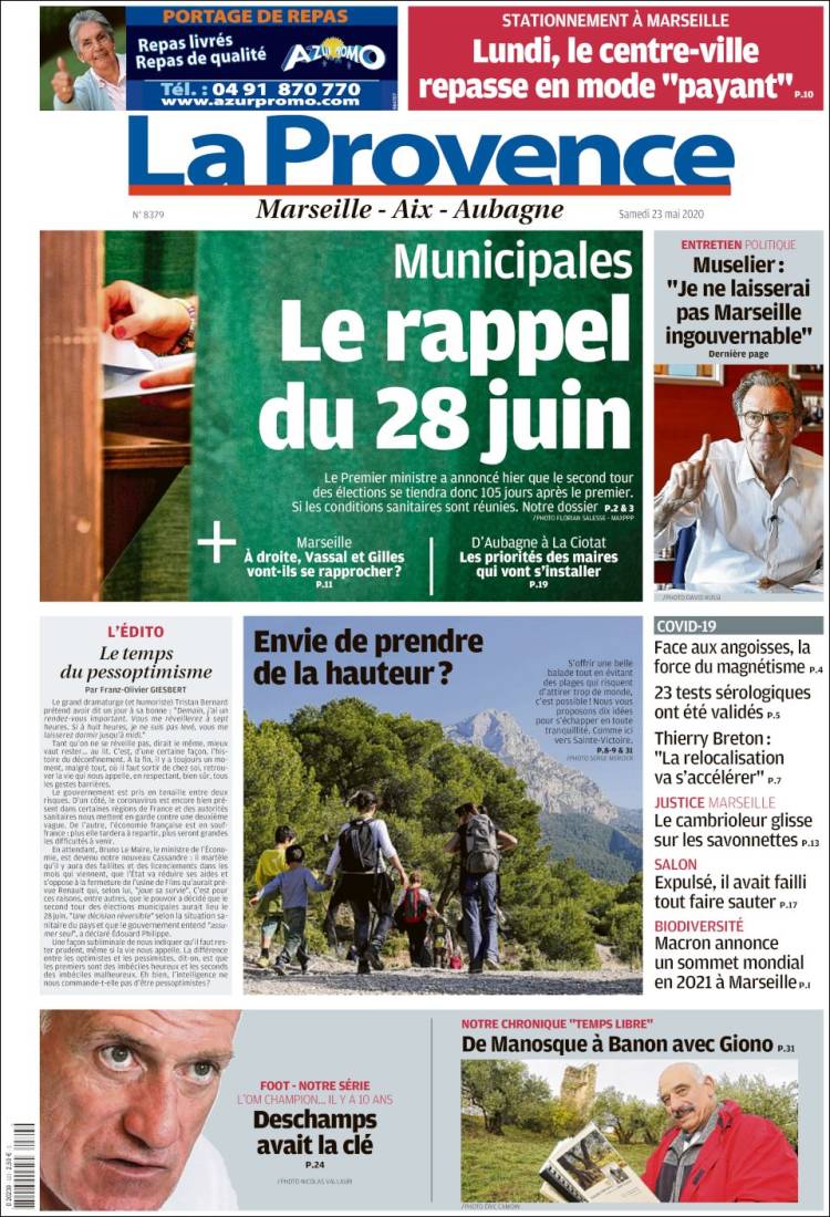 Portada de La Provence (France)