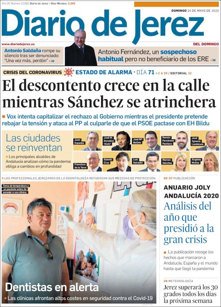 Portada de Diario de Jerez (Spain)