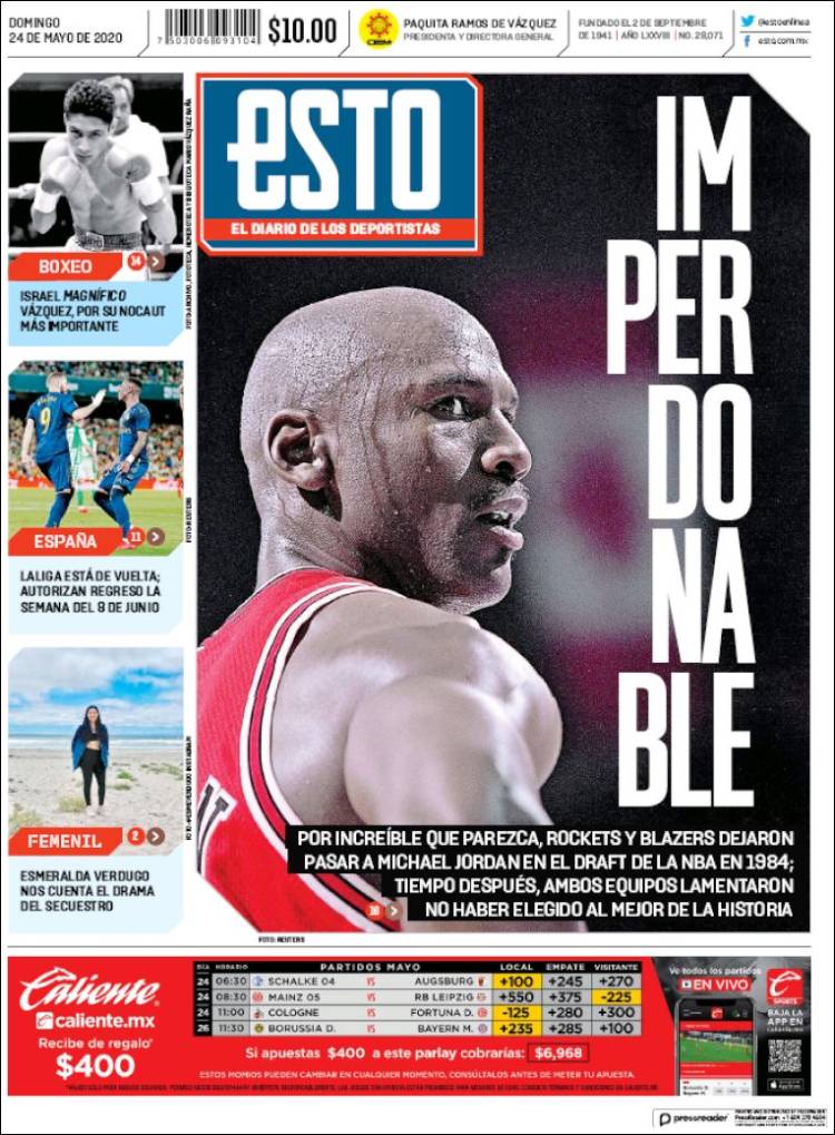 Portada de Esto (México)