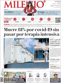 Portada de Milenio - Jalisco (México)