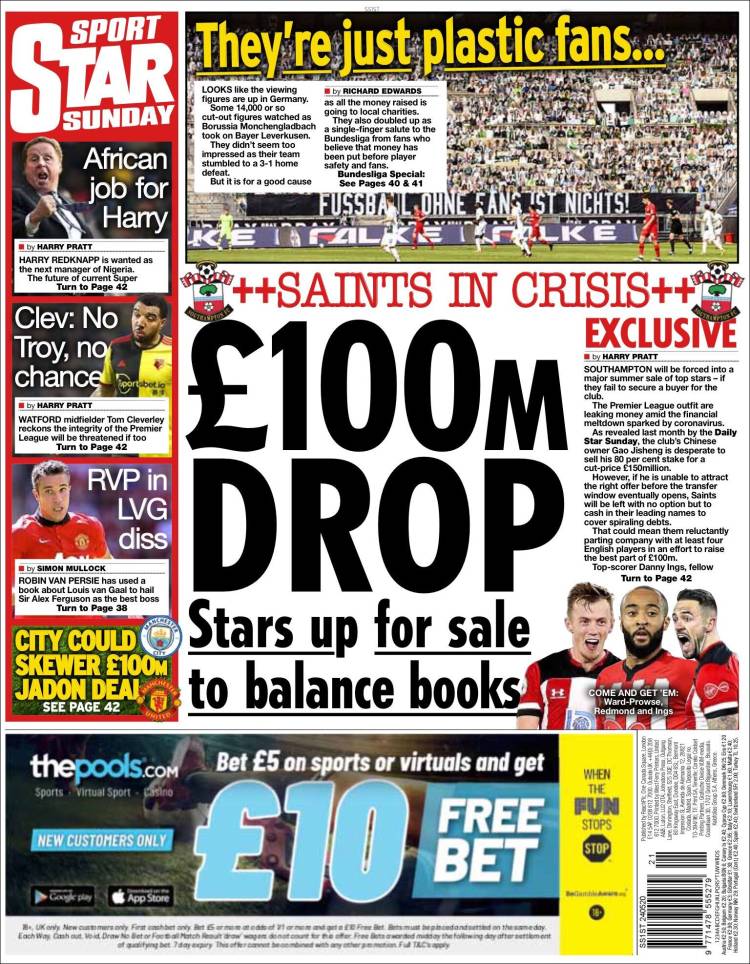 Portada de Star Sport (Reino Unido)