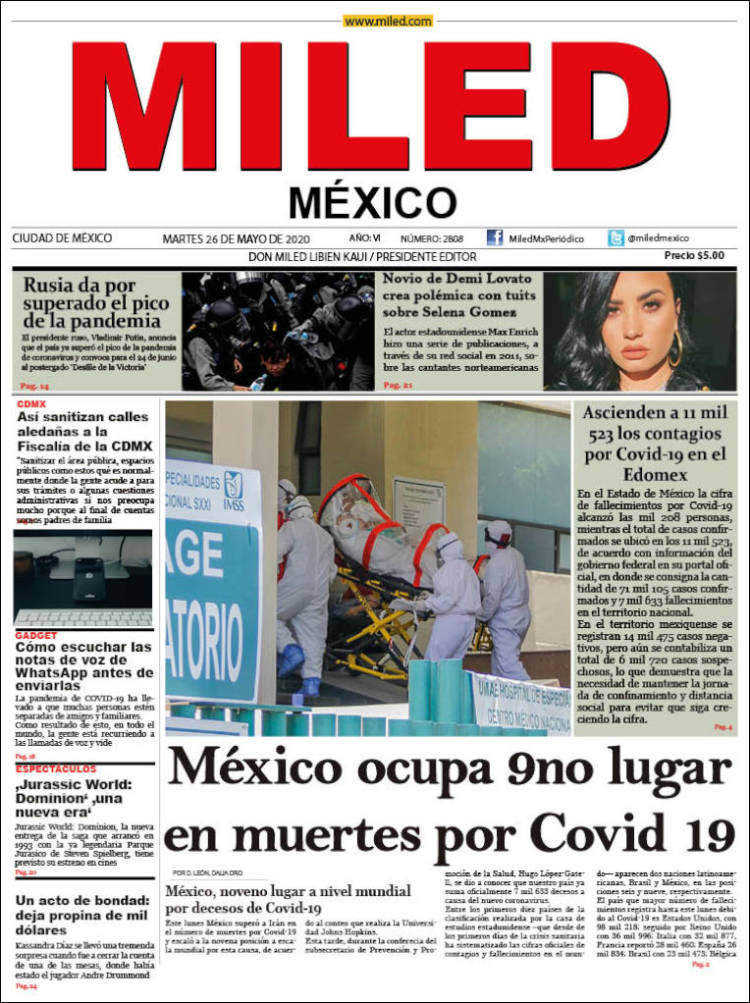 Portada de Miled (México)