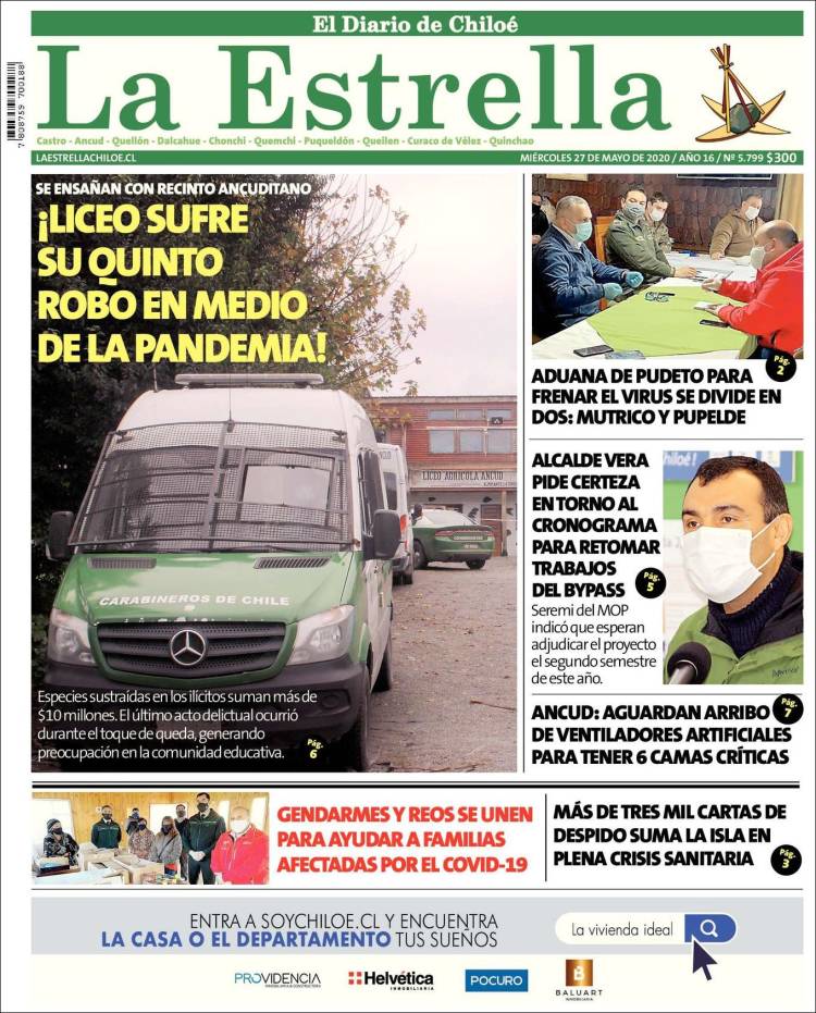 Portada de Estrella de Chiloé (Chile)