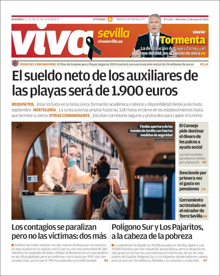 Portada de Viva Sevilla (España)