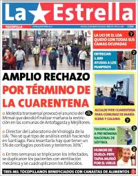 Portada de La Estrella de Tocopilla (Chile)