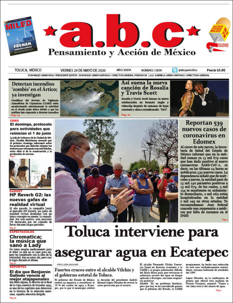 Portada de A.B.C.  (México)