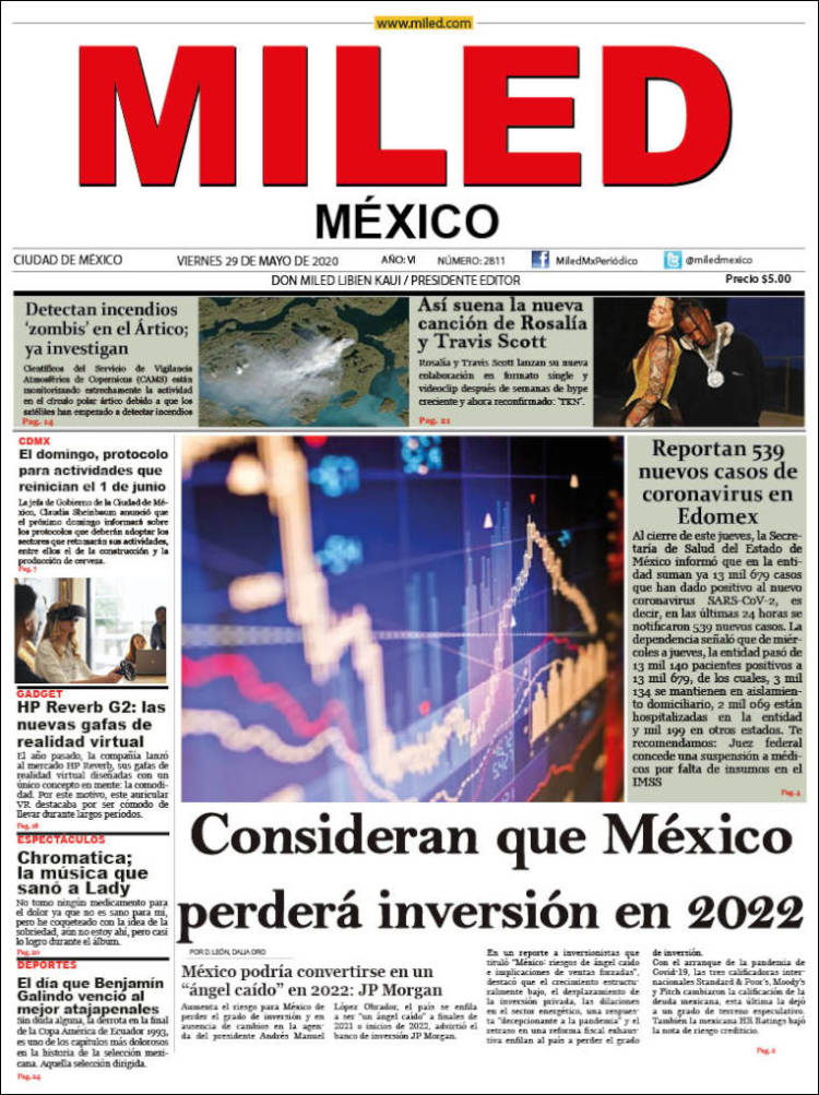 Portada de Miled (México)