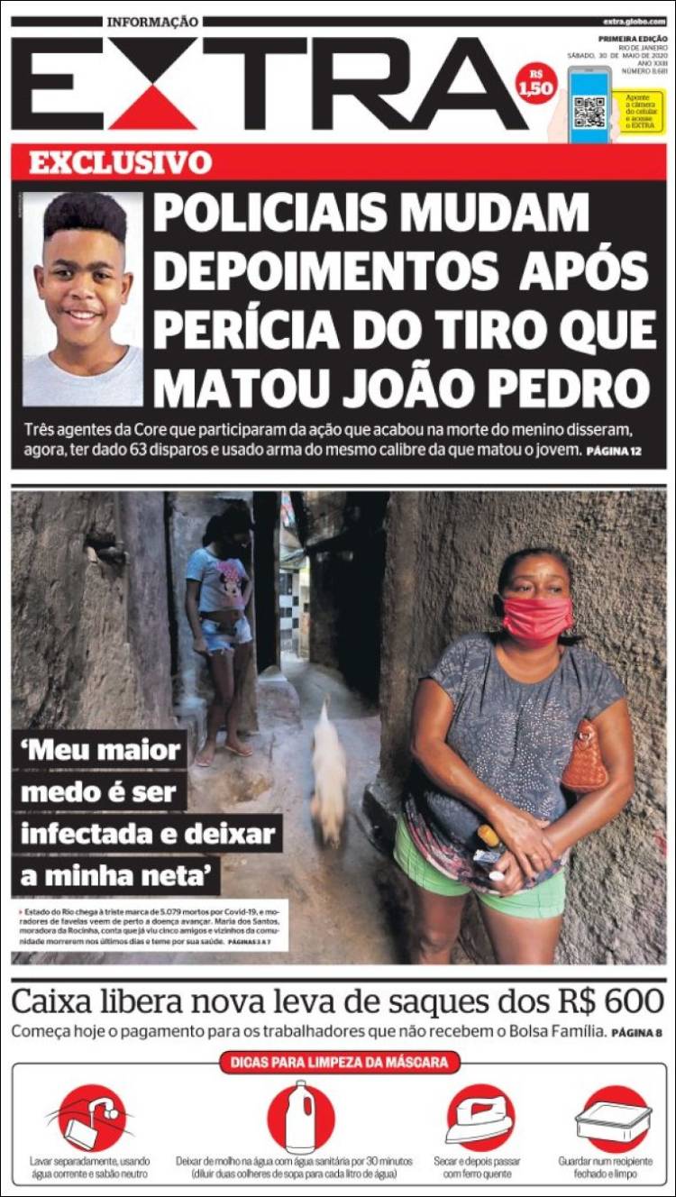 Portada de Extra (Brasil)
