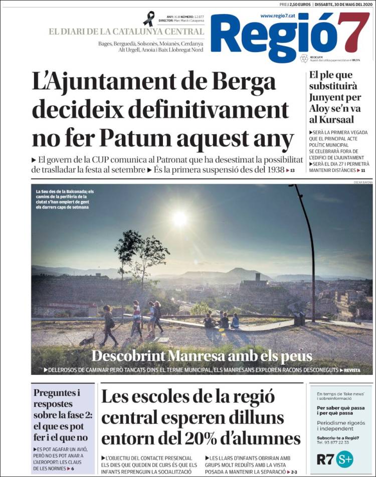 Portada de Regio7 (España)