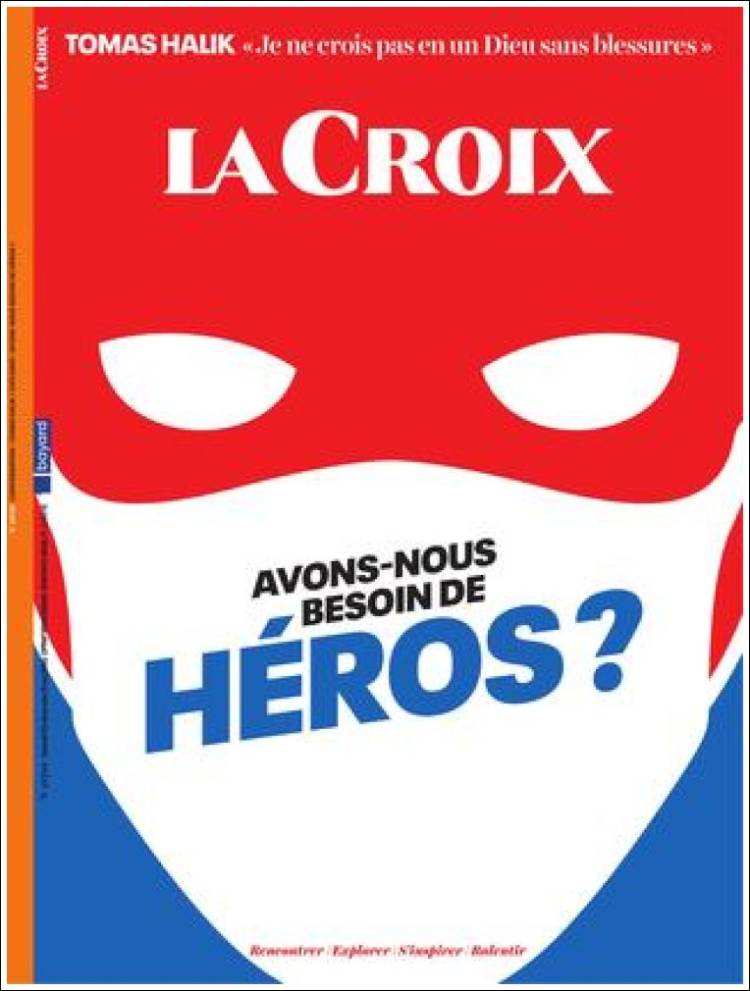 Portada de La Croix (Francia)