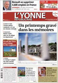 Portada de L'Yonne-Républicaine (France)