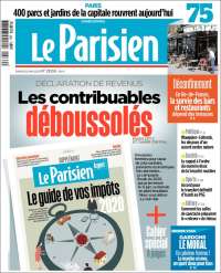 Portada de Le Parisien (France)