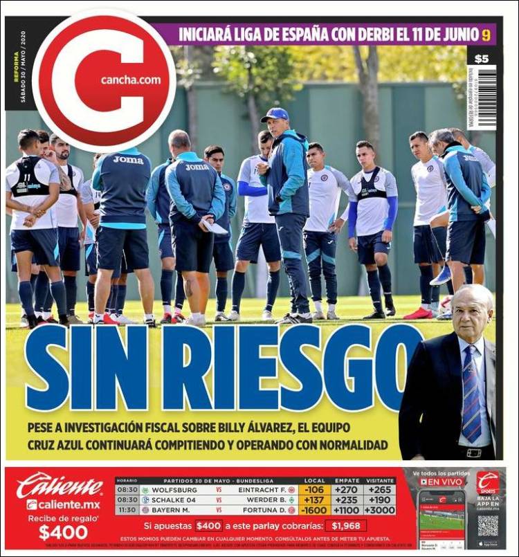 Portada de Cancha (M&eacute;xico)