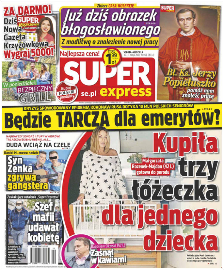 Portada de Super Express (Polonia)