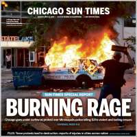 Portada de Chicago Sun-Times (USA)