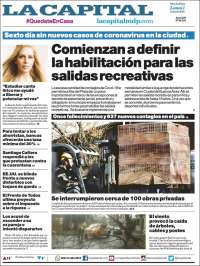 Portada de Diario La Capital - Mar del Plata (Argentina)