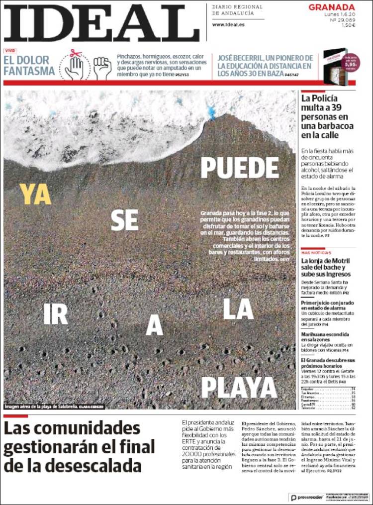 Portada de Ideal (Espa&ntilde;a)