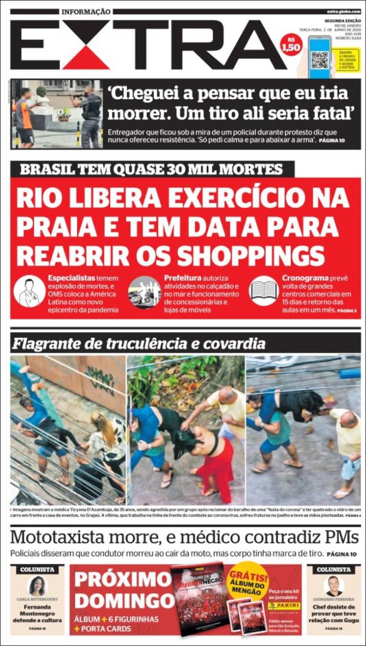 Portada de Extra (Brasil)