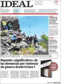 Portada de El Ideal de Jaén (España)