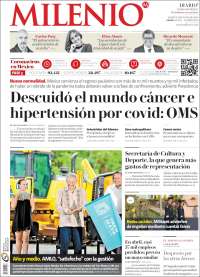 Portada de Milenio - Estado de México (México)