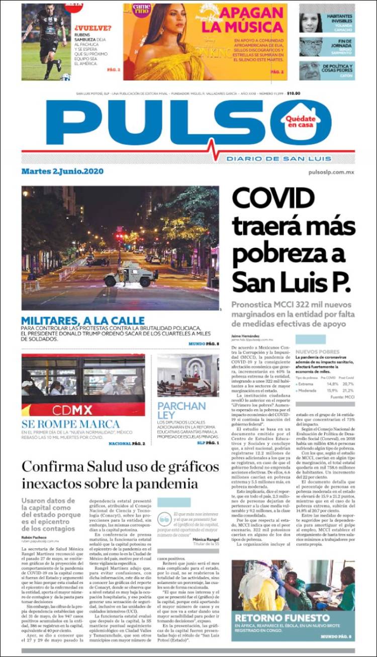 Portada de Pulso (México)