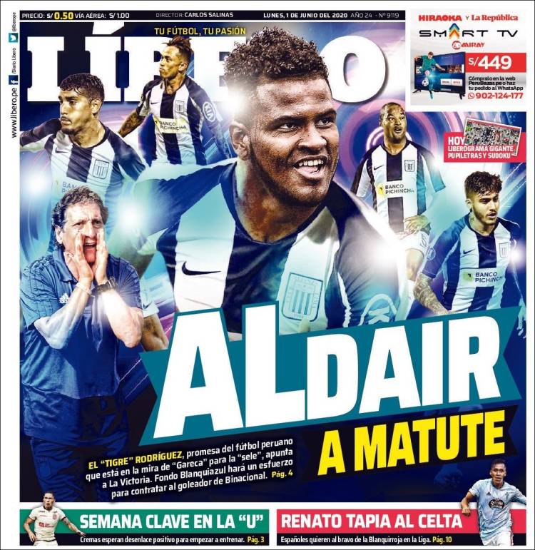 Portada de Líbero (Per&uacute;)