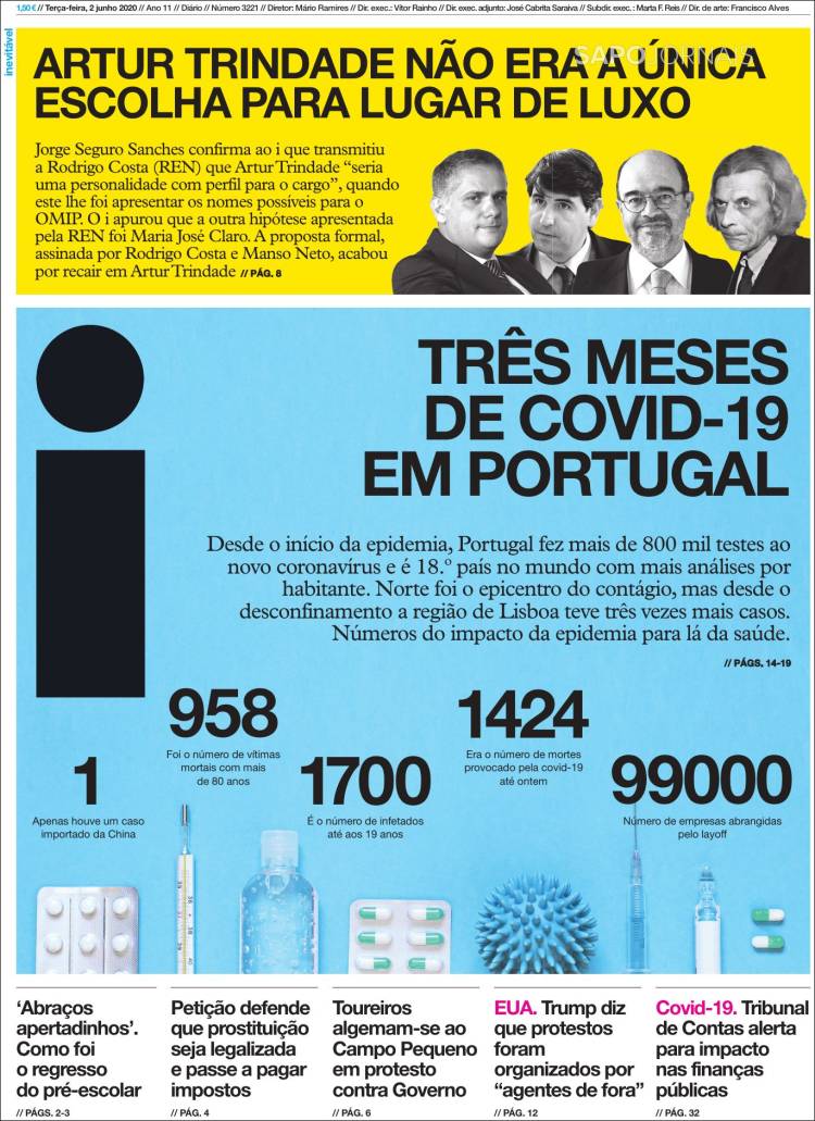 Portada de I - informação (Portugal)