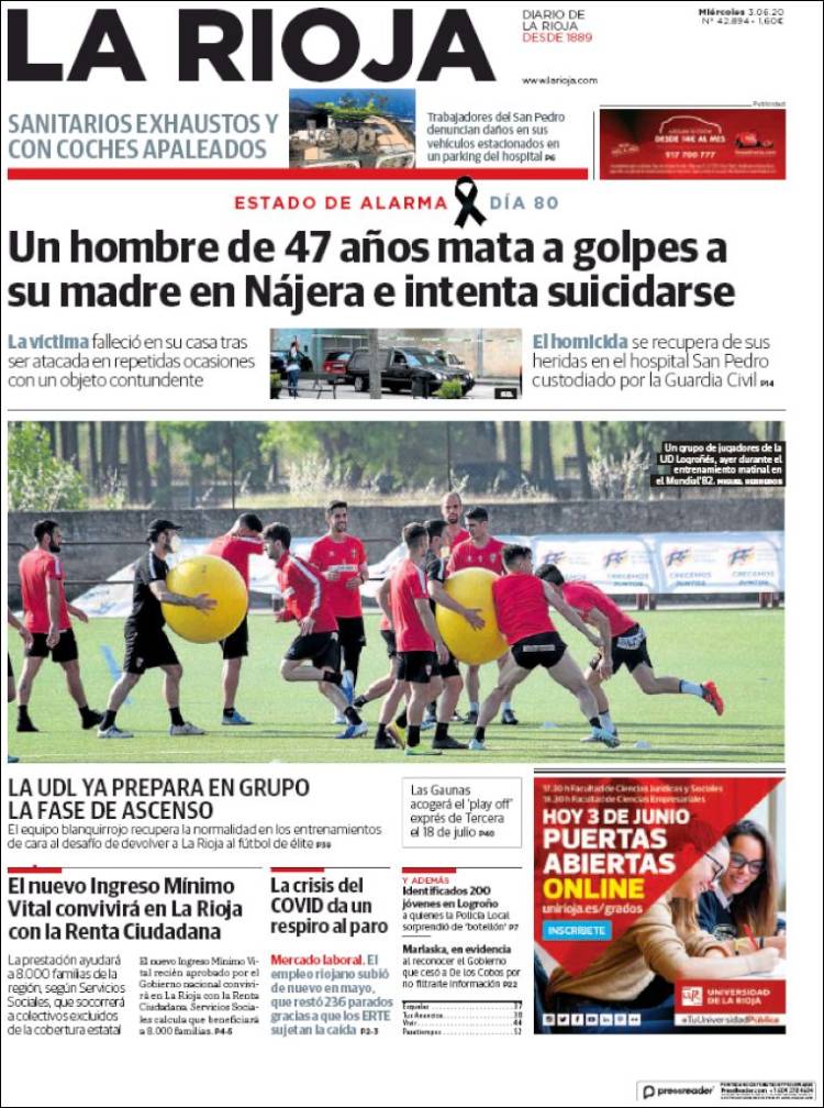 Portada de La Rioja (Espa&ntilde;a)