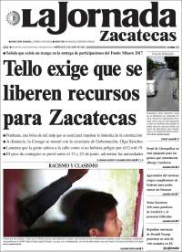 Portada de Jornada de Zacatecas (México)