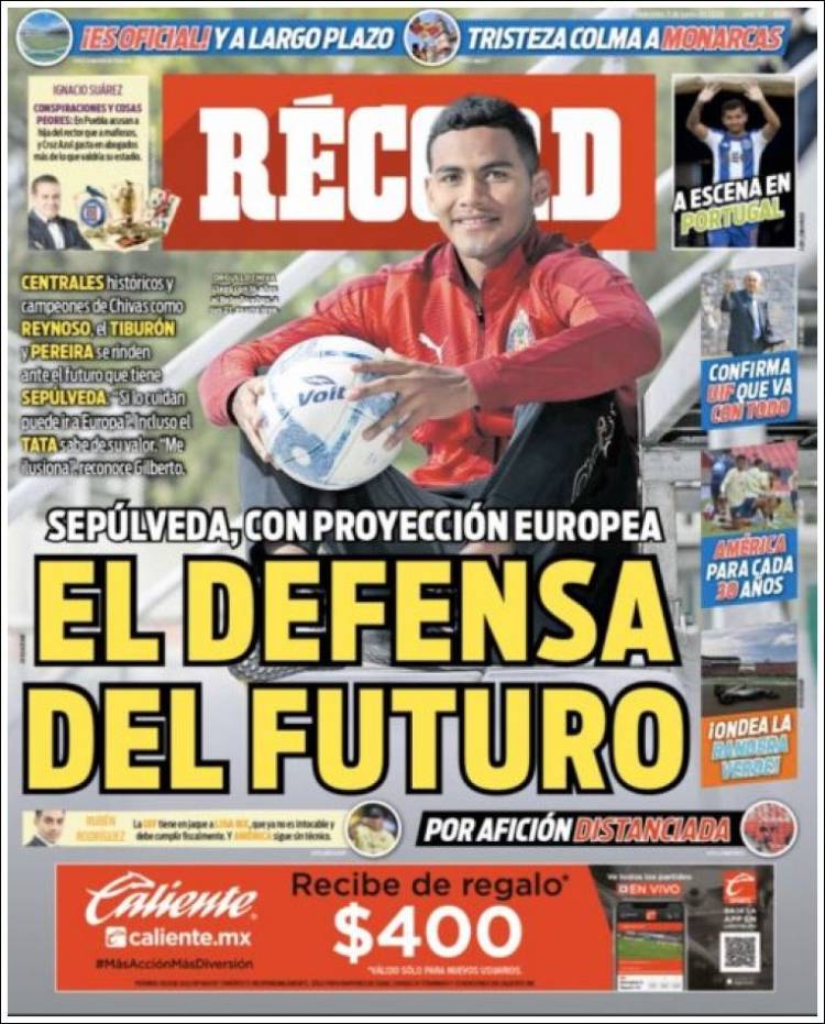 Portada de Record (México)