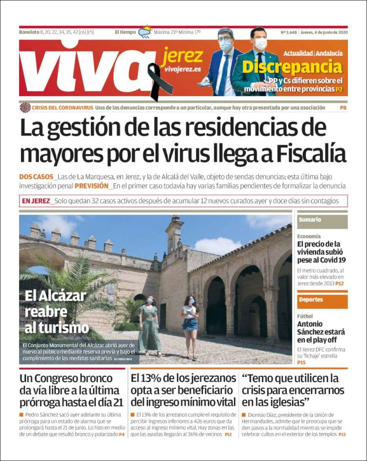 Portada de Información - Jerez (España)