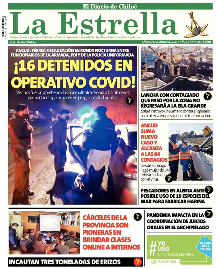 Portada de Estrella de Chiloé (Chile)