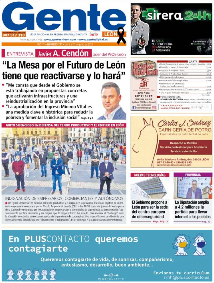 Portada de Gente en León (Espa&ntilde;a)
