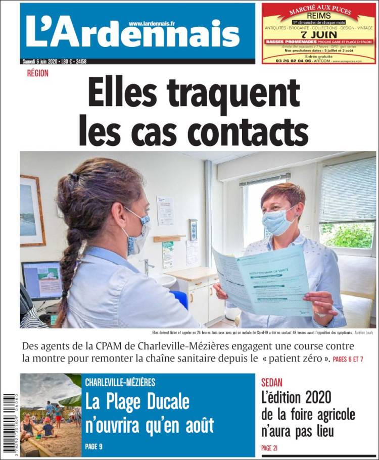 Portada de L'Ardenais (Francia)